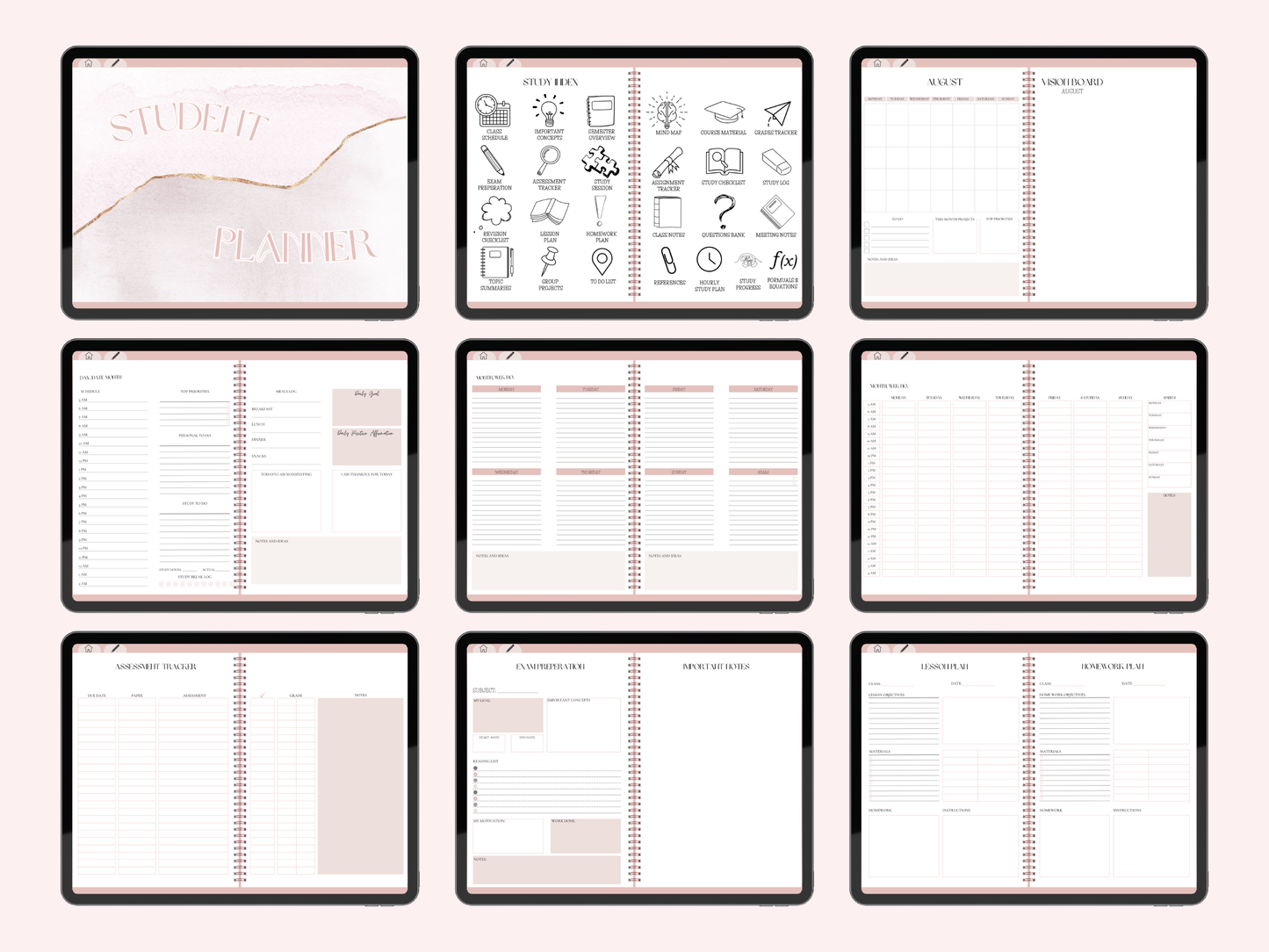 PLR Student Digital Planner