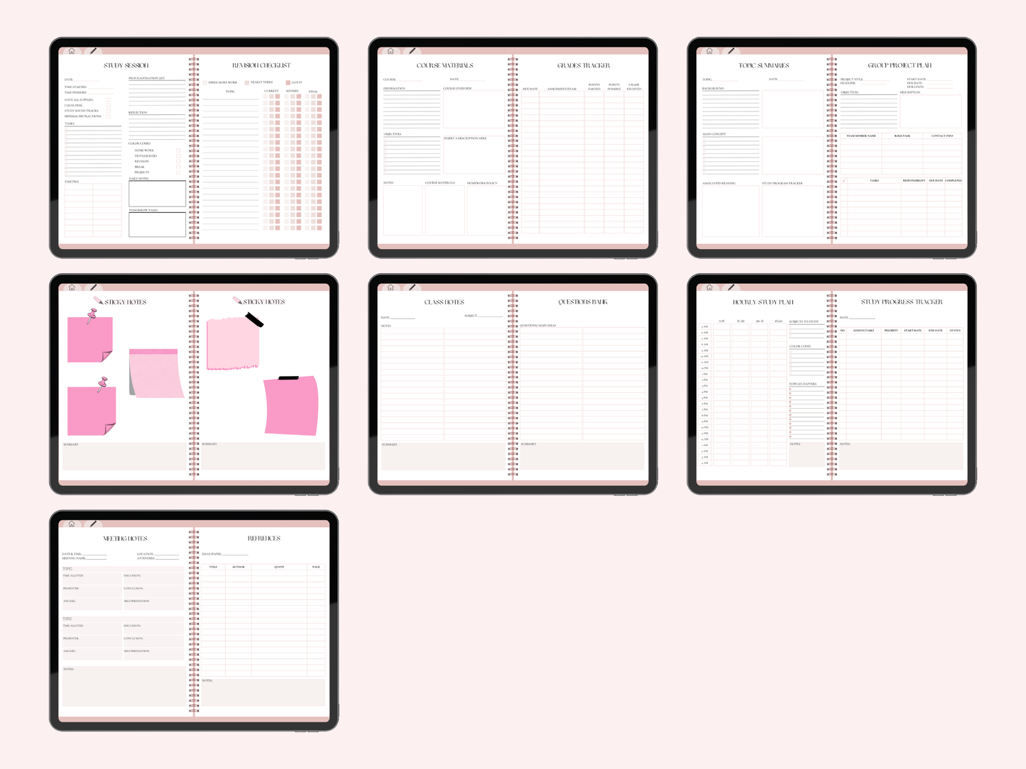 PLR Student Digital Planner