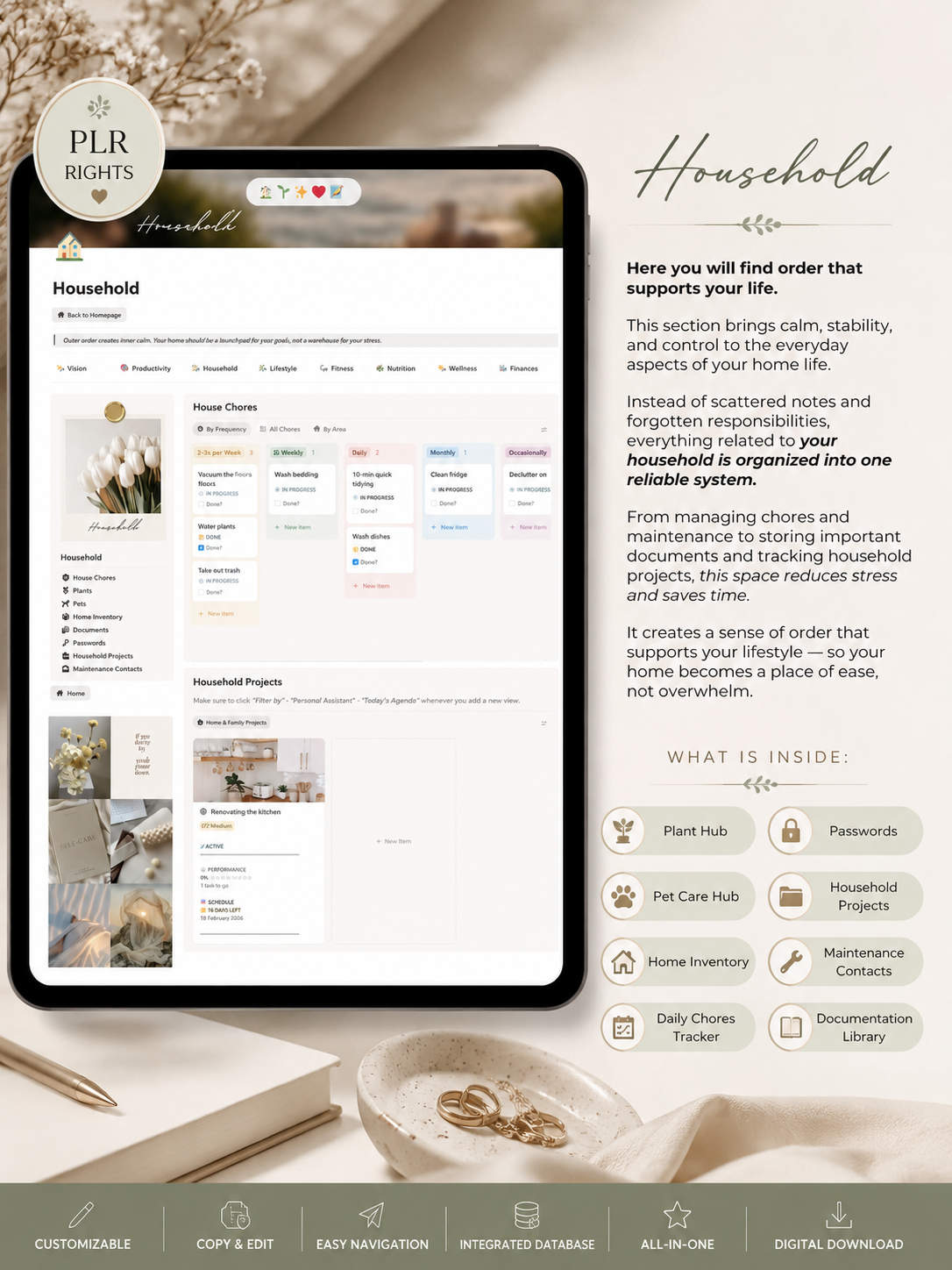 PLR Notion Ultimate Life Planner Template