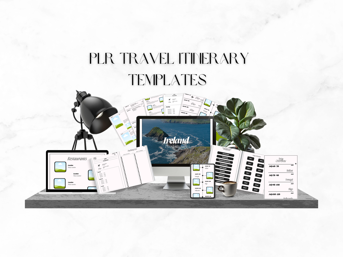 PLR Travel Itinerary Templates