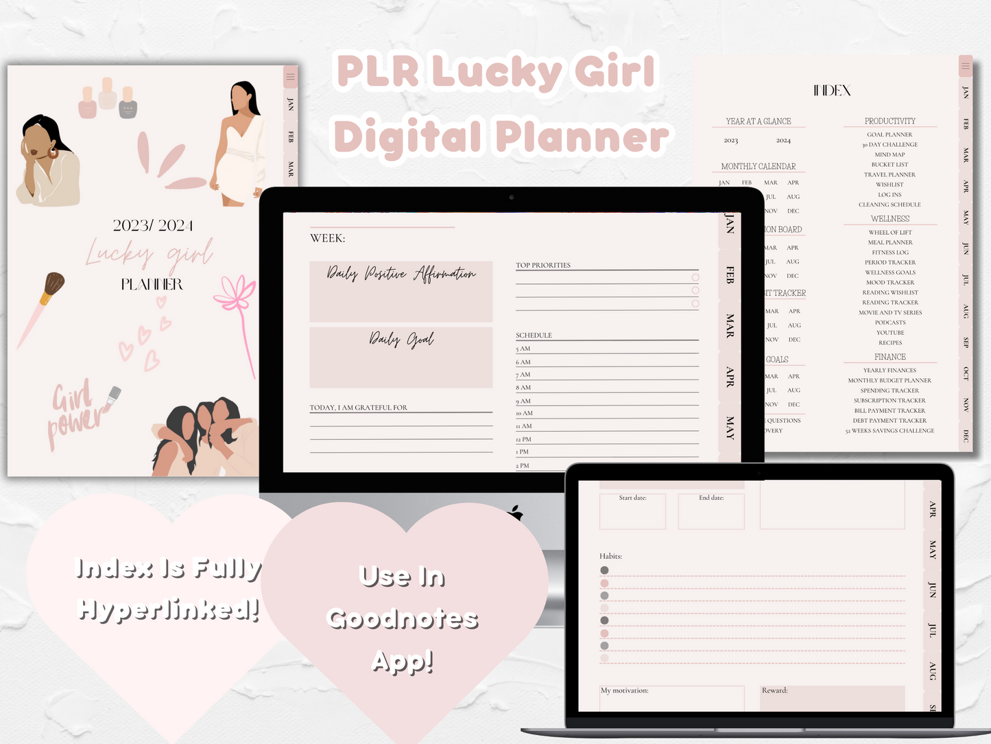 PLR Lucky Girl Planner