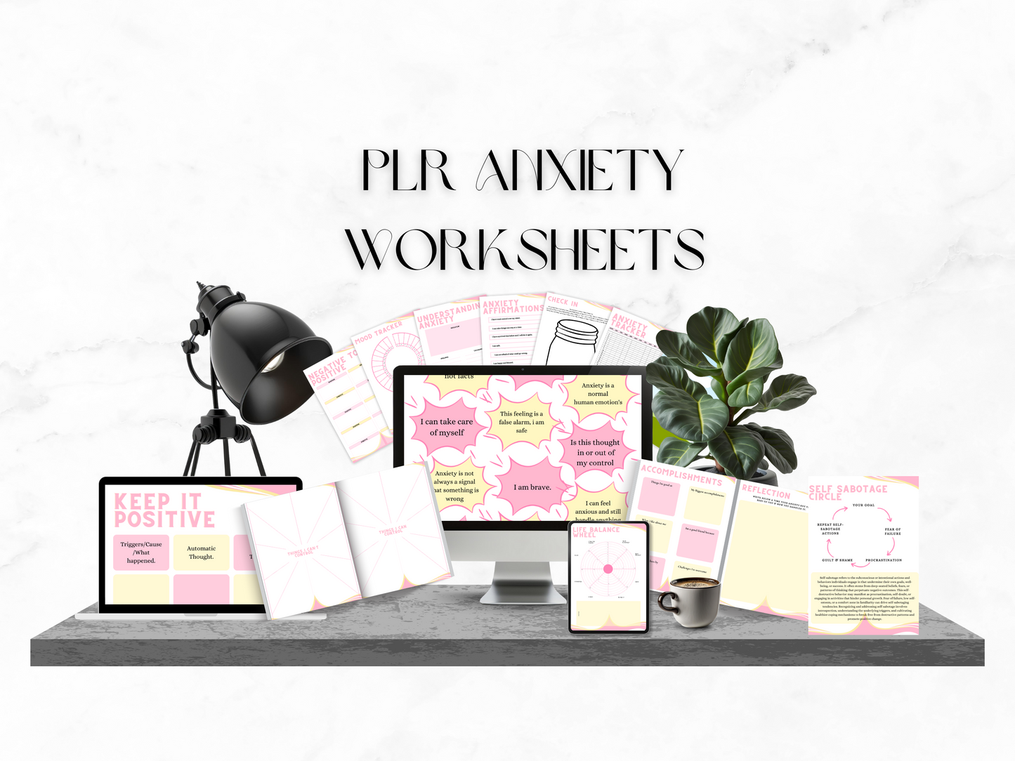 PLR Anxiety Worksheets