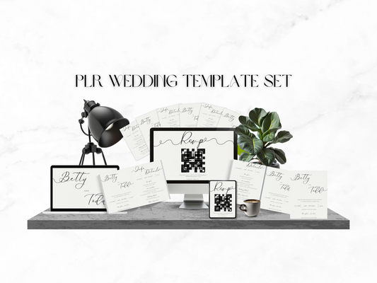 PLR Wedding Template Set