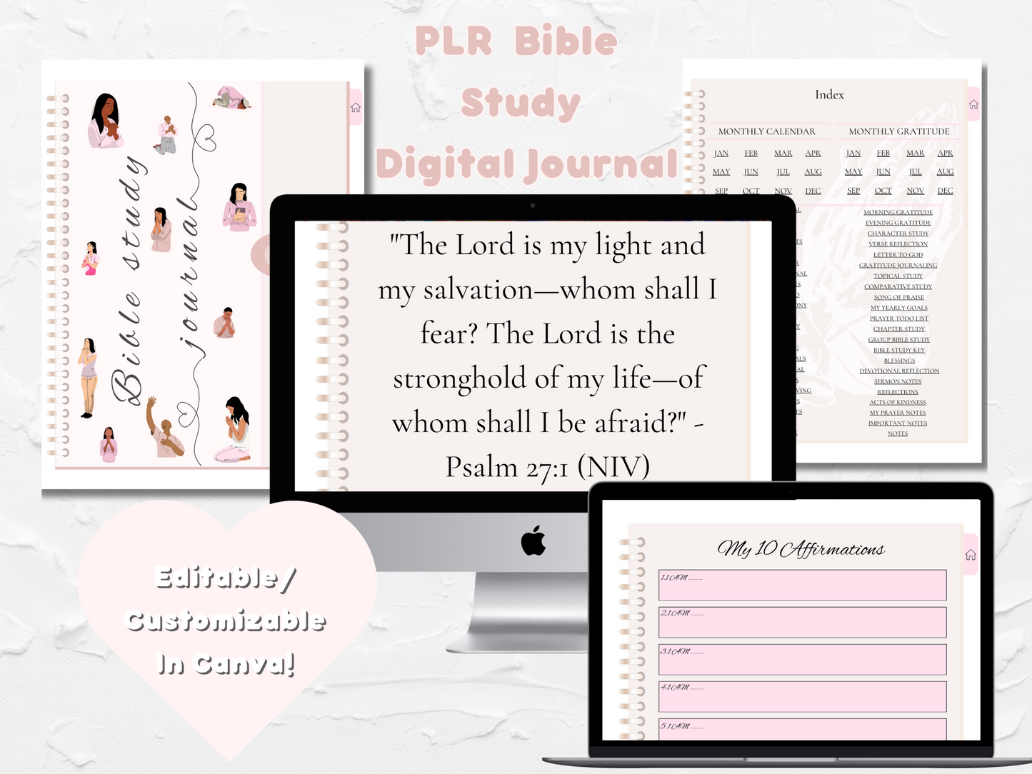 PLR Bible study Journal