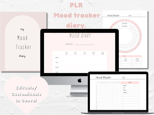 PLR My Mood Tracker Diary