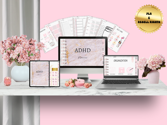 PLR Adhd Digital Planner