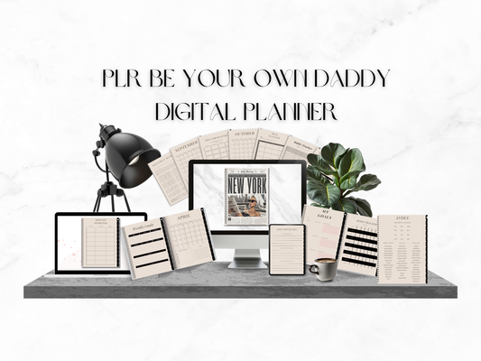 PLR Be Your Own Daddy Digital Planner