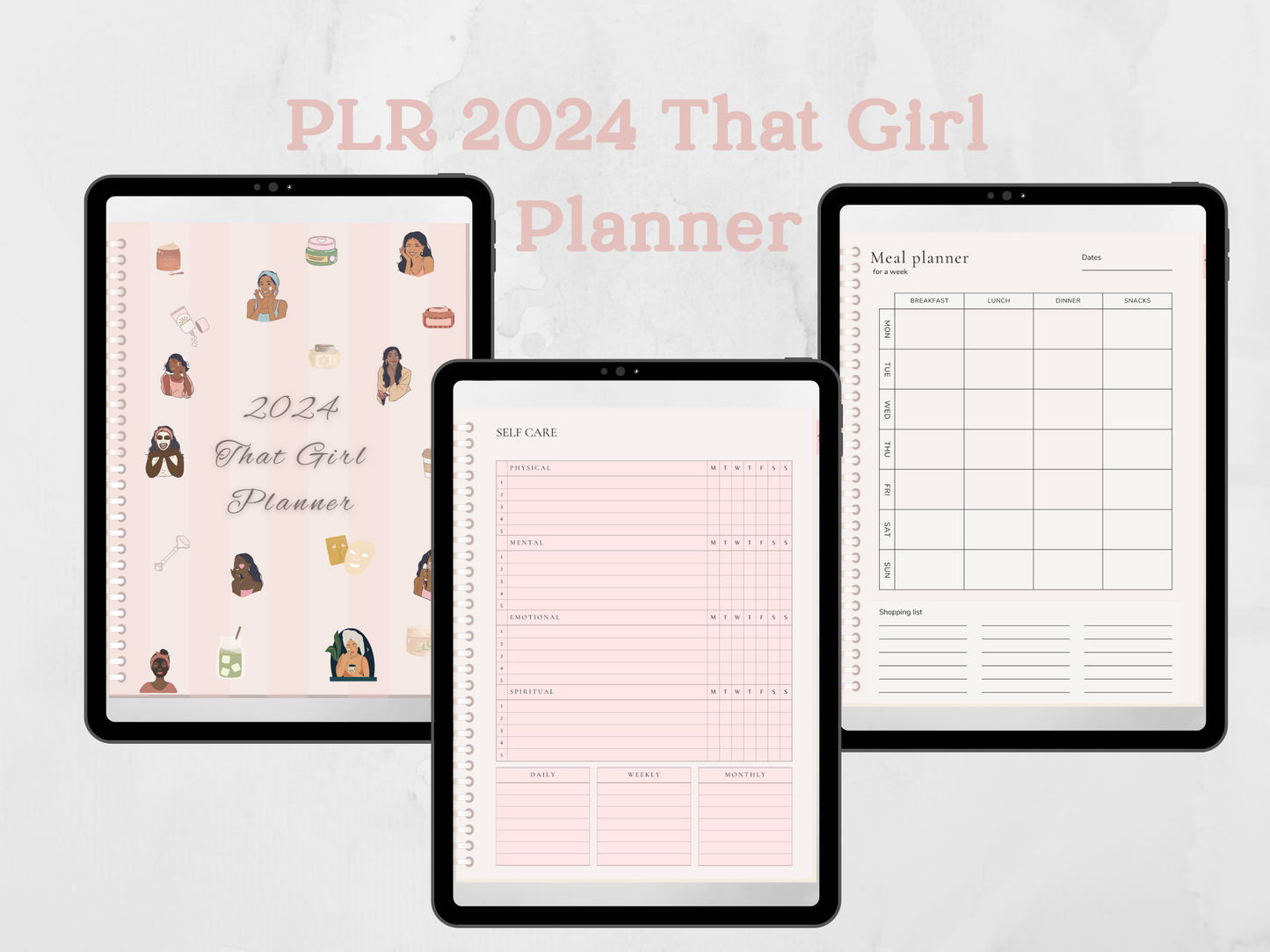 PLR 2024 Digital That Girl Planner