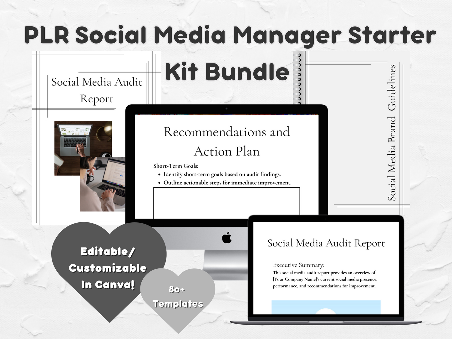 PLR Social Media Manager Starter Kit Bundle