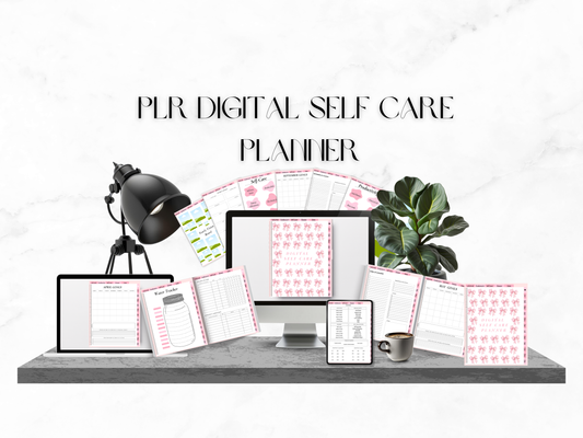 PLR Digital Self Care Planner