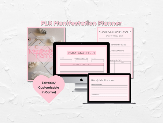 Plr Manifestation Planner