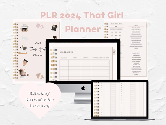 PLR That Girl Planner