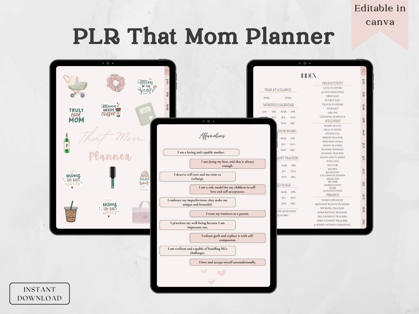 PLR That Mom Planner