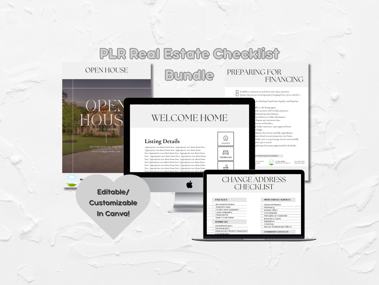 PLR Real Estate Checklist