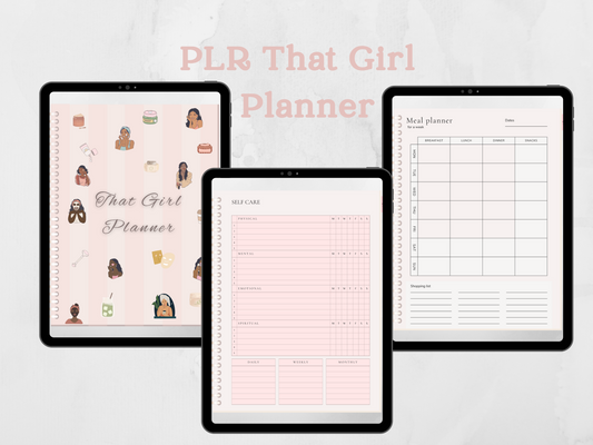 PLR That Girl Planner