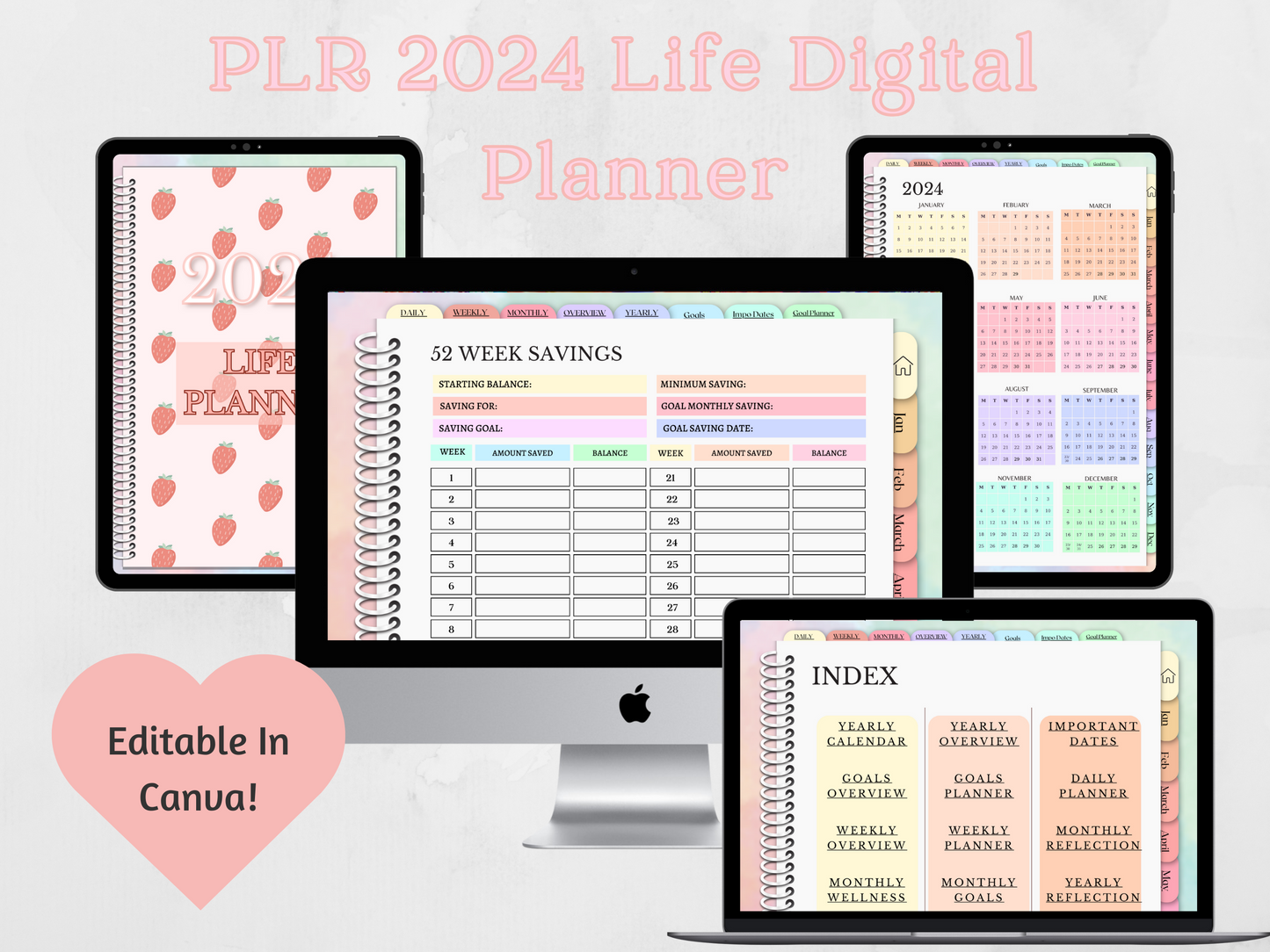 PLR 2024 Life Planner