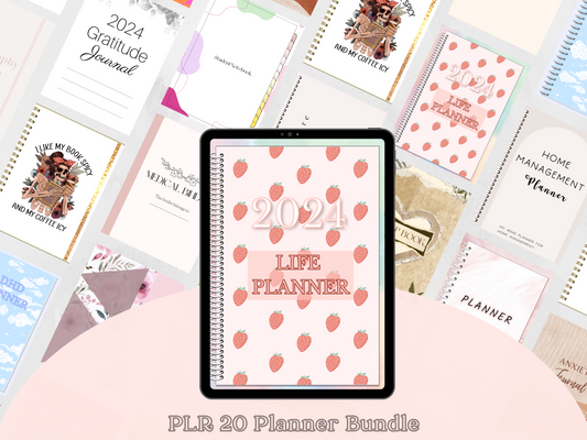 PLR 20 Planner Bundle