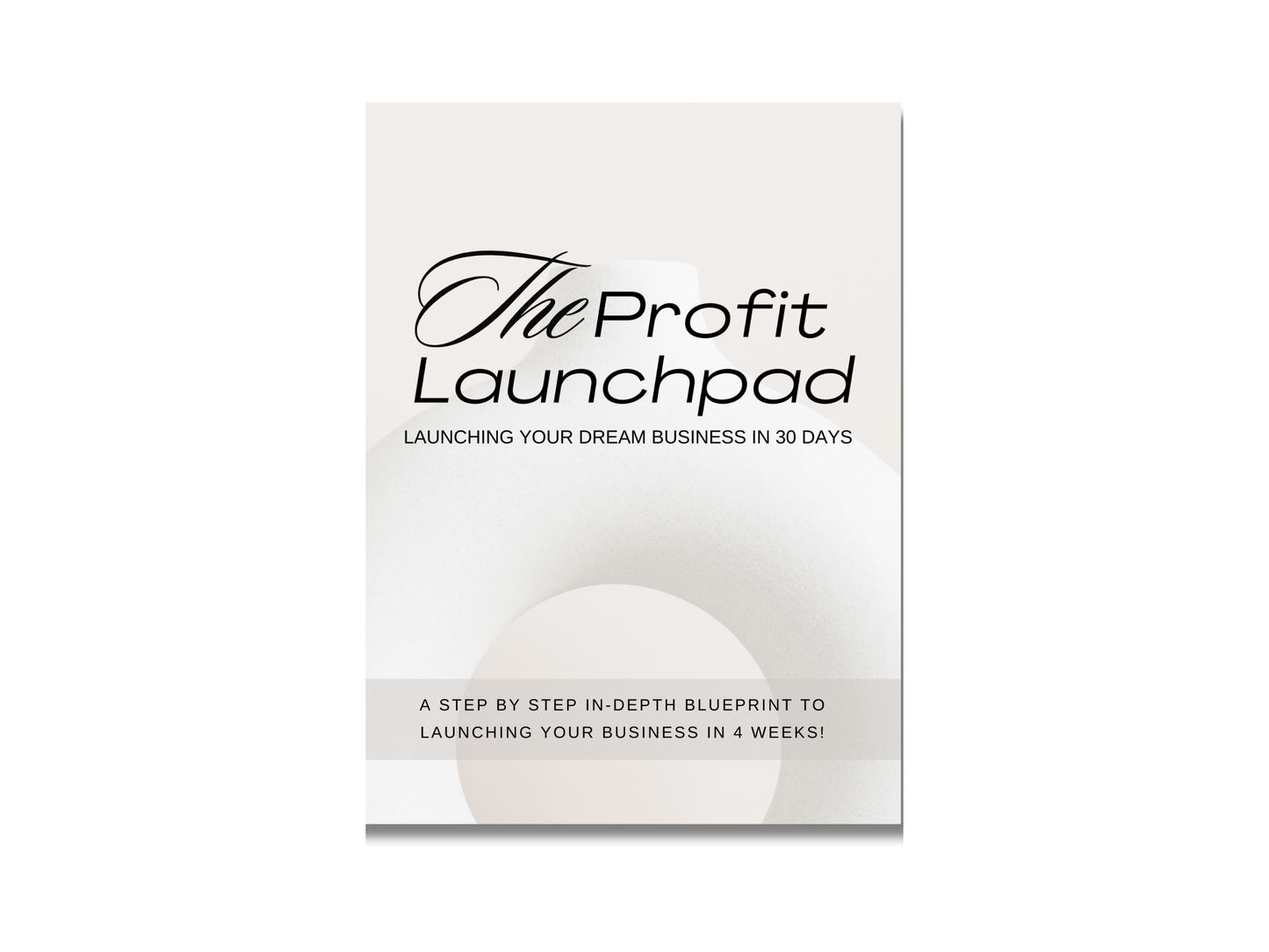 The Profit Launchpad - 4 Week Blueprint MRR