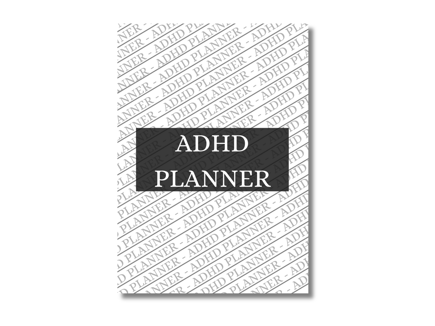 PLR All in one ADHD Planner