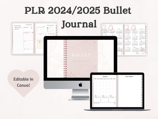 PLR Bullet Journal