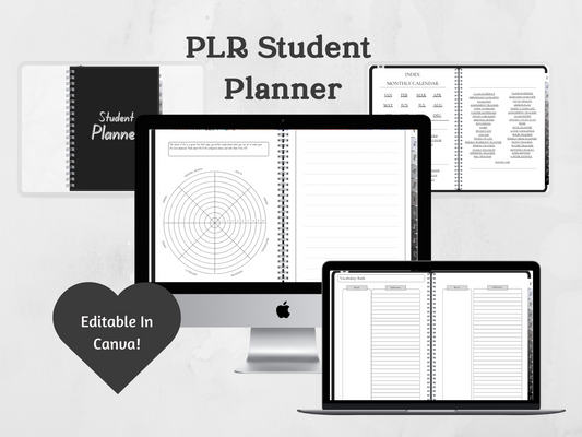 PLR Digital Student Planner