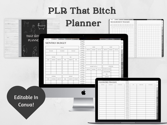 PLR That Bitch Planner