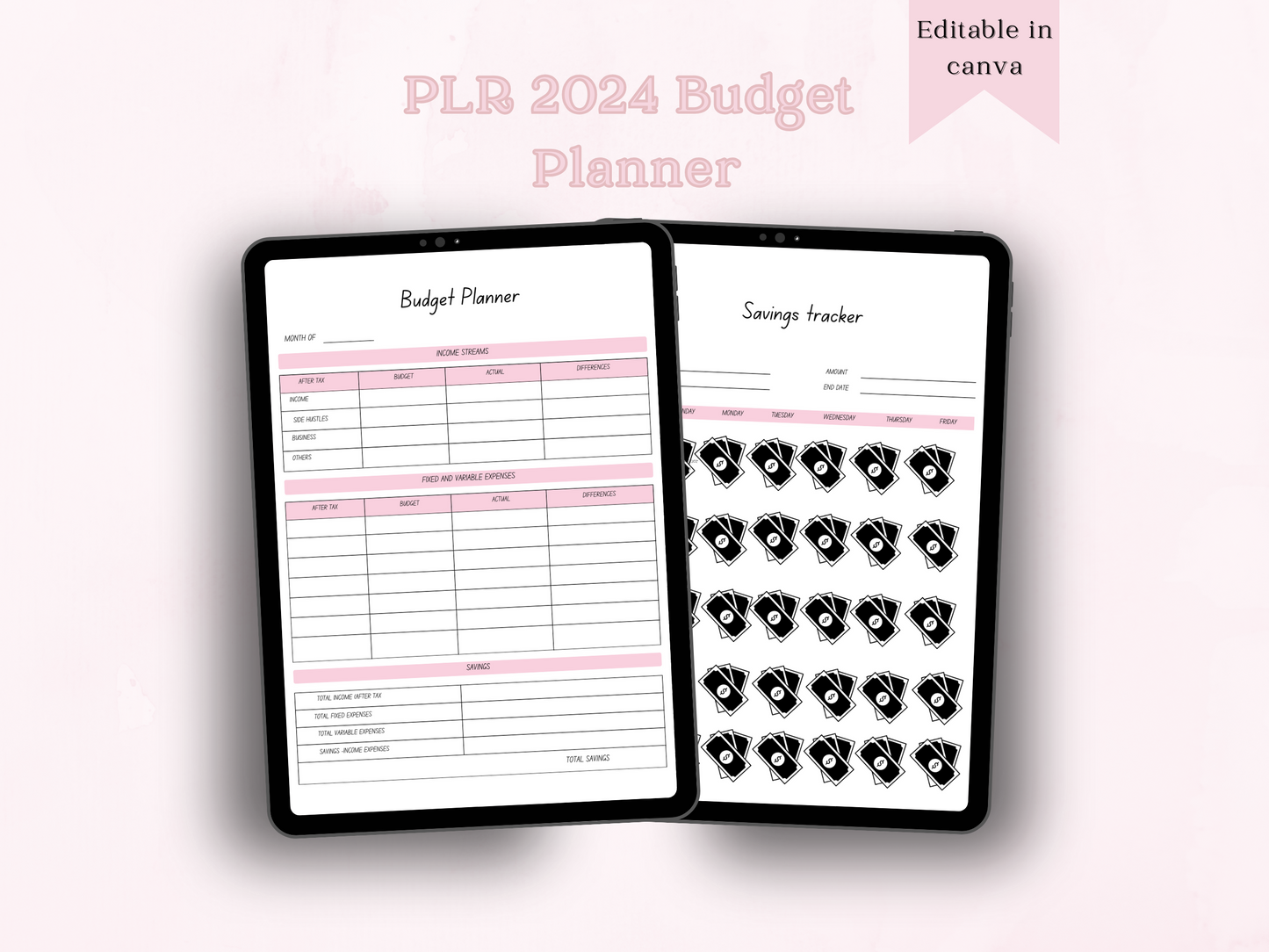 PLR 2024 Budget Planner