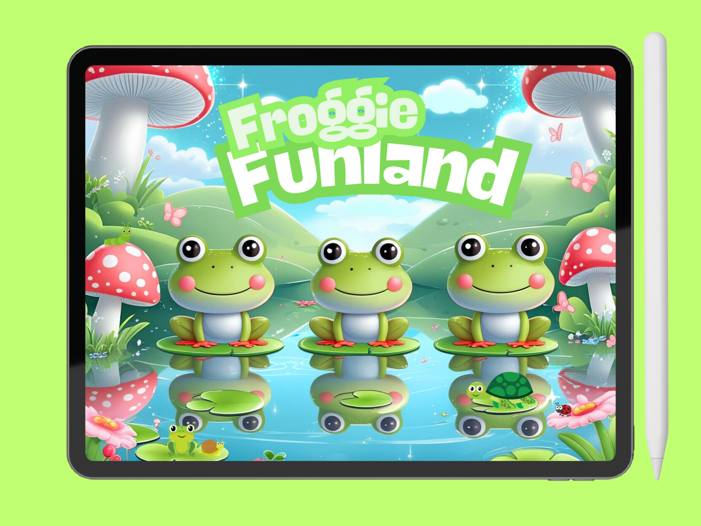 PLR Busy Book Froggie Funland