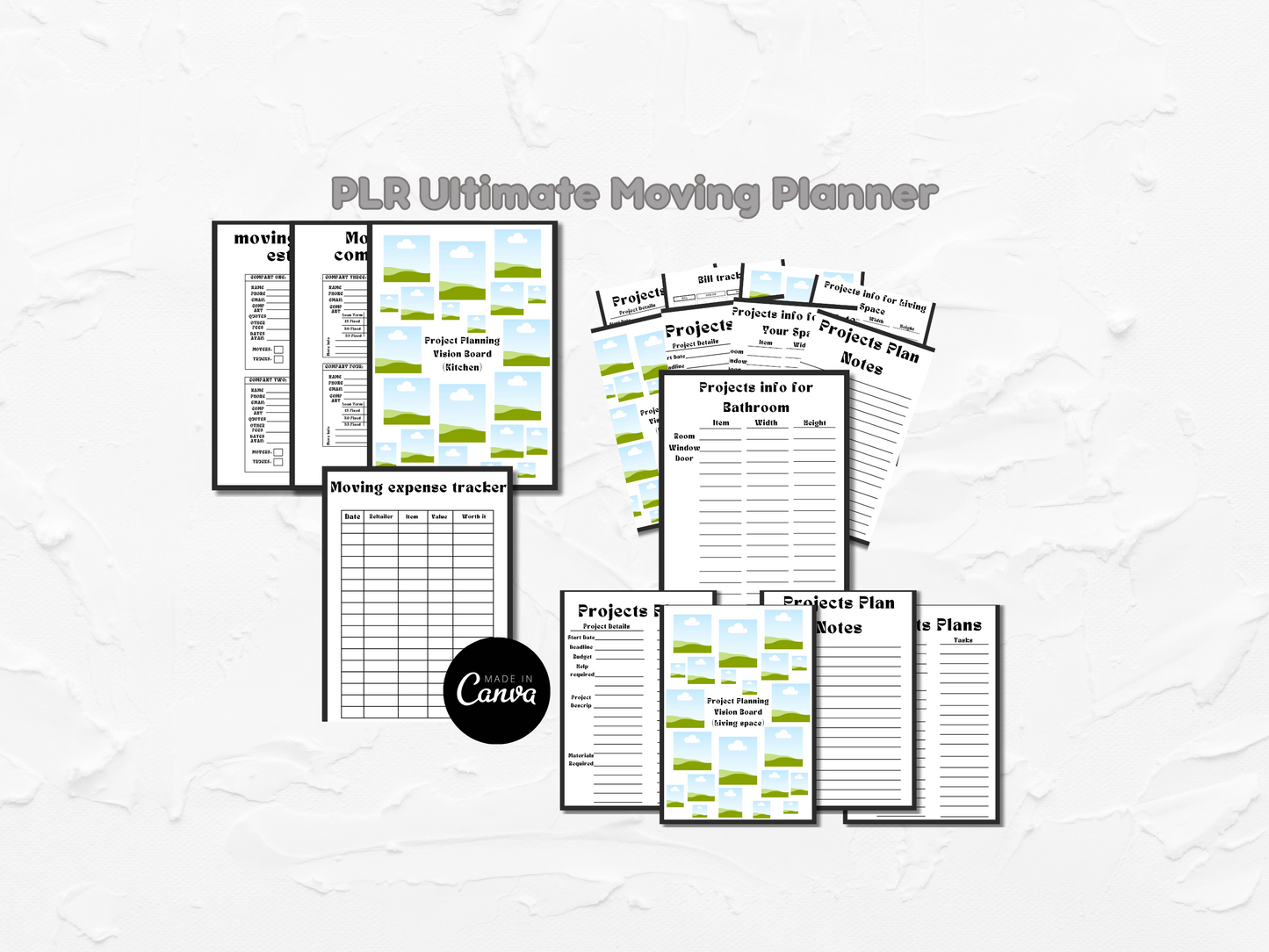 PLR Ultimate Moving Planner,