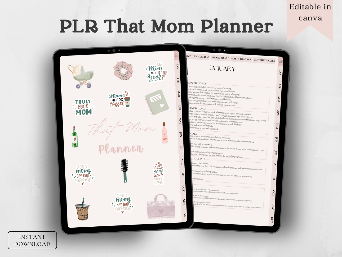 PLR That Mom Planner