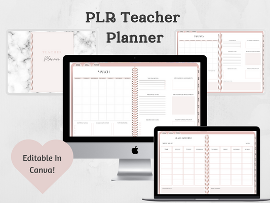 PLR Digital Teacher Planner