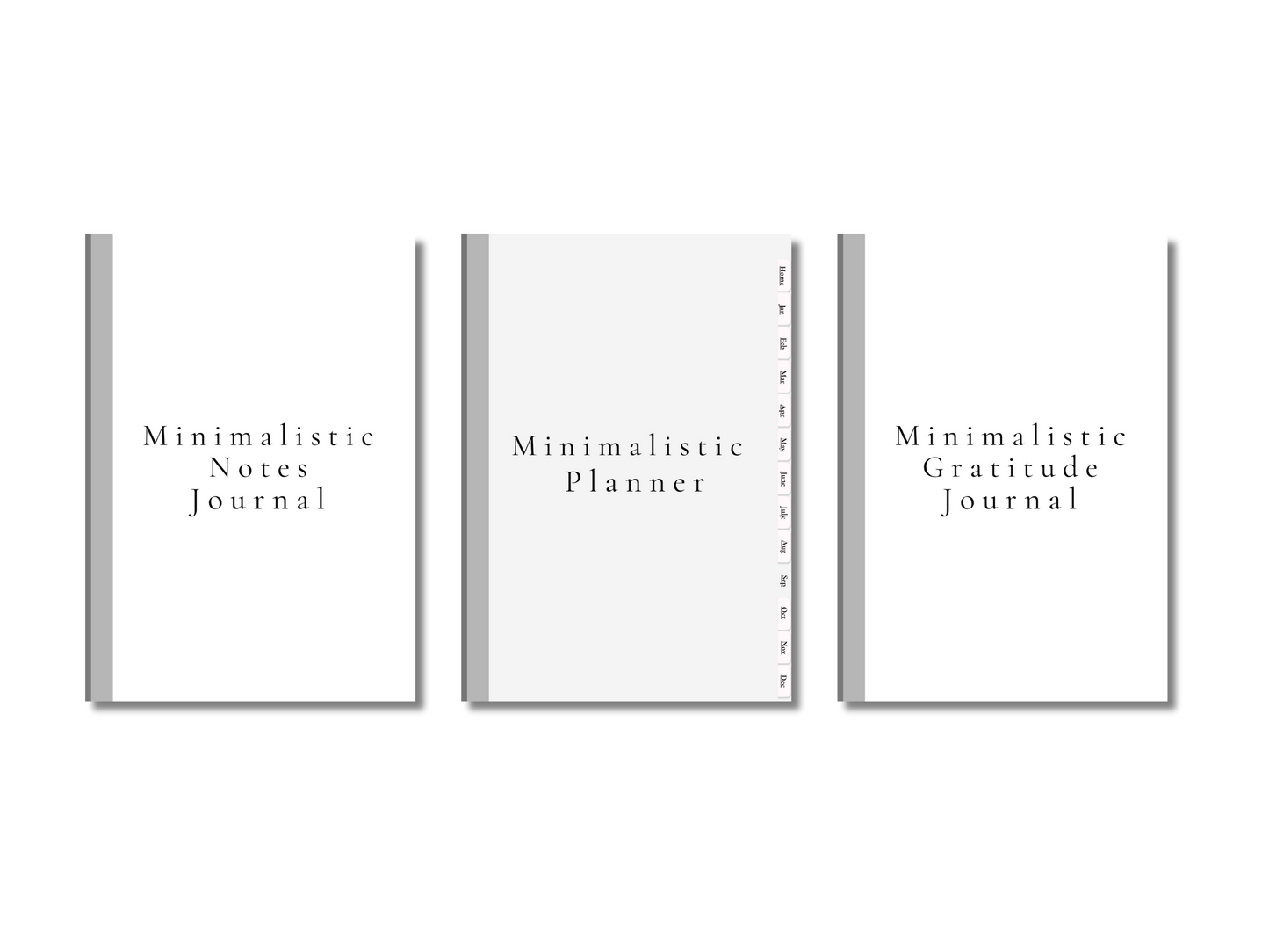 PLR Minimalistic Planner/Journal Bundle