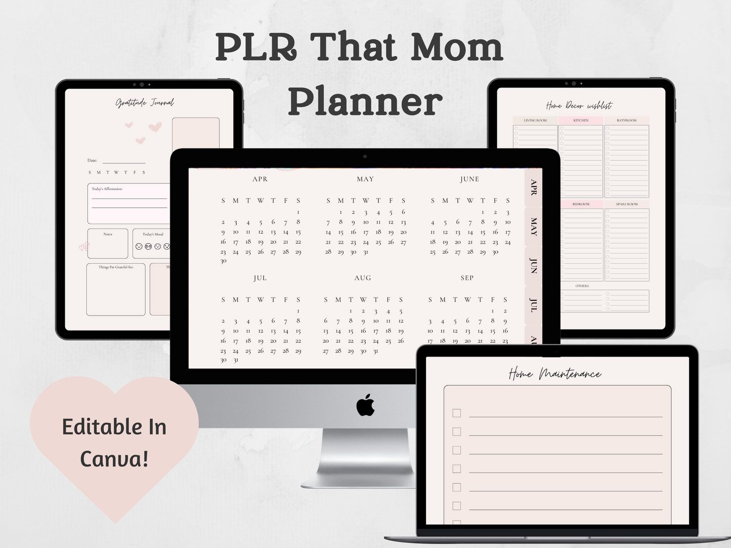 PLR That Mom Planner