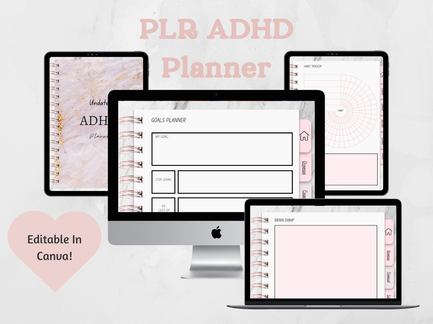 PLR ADHD Planner