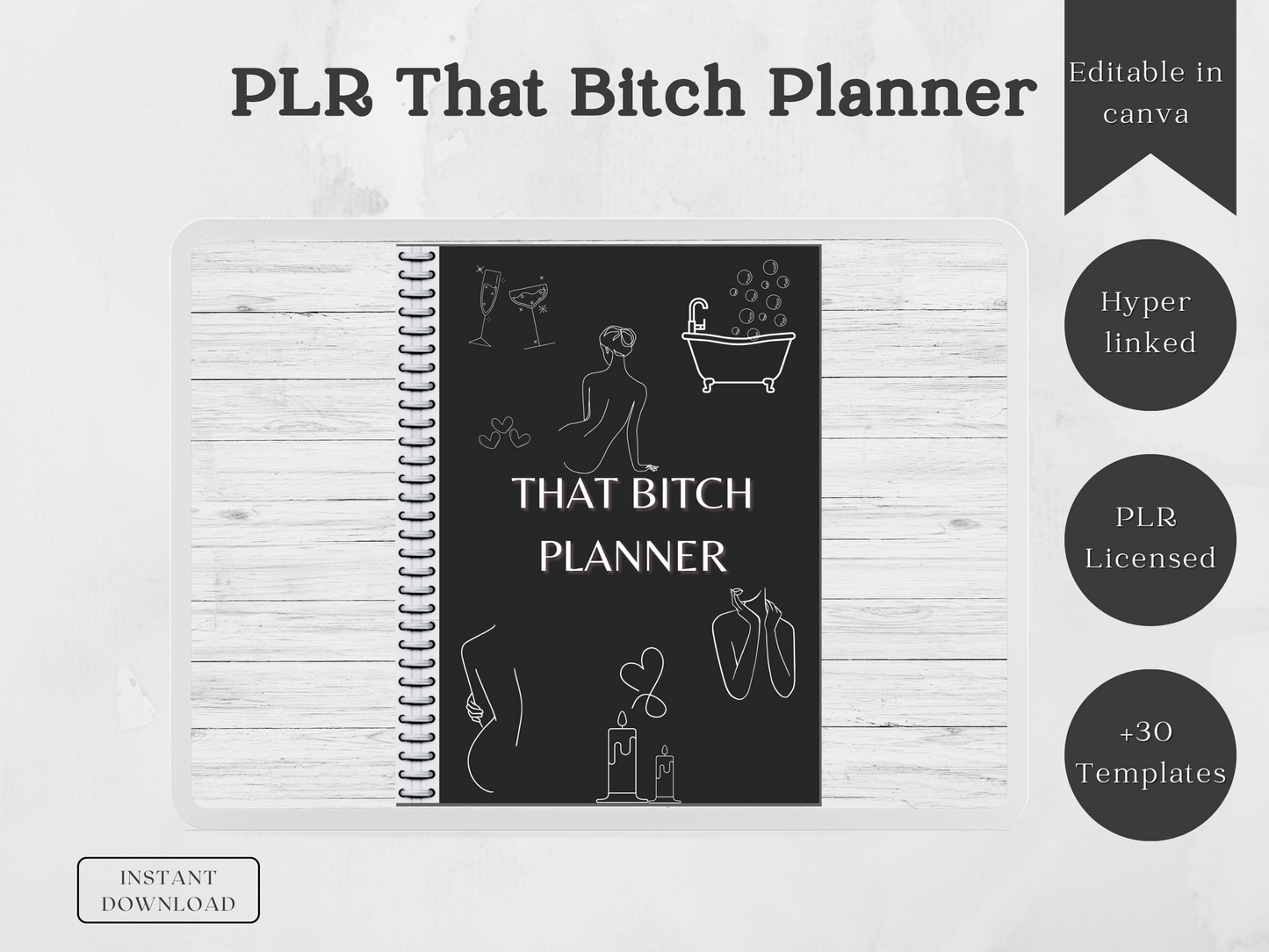 PLR That Bitch Planner