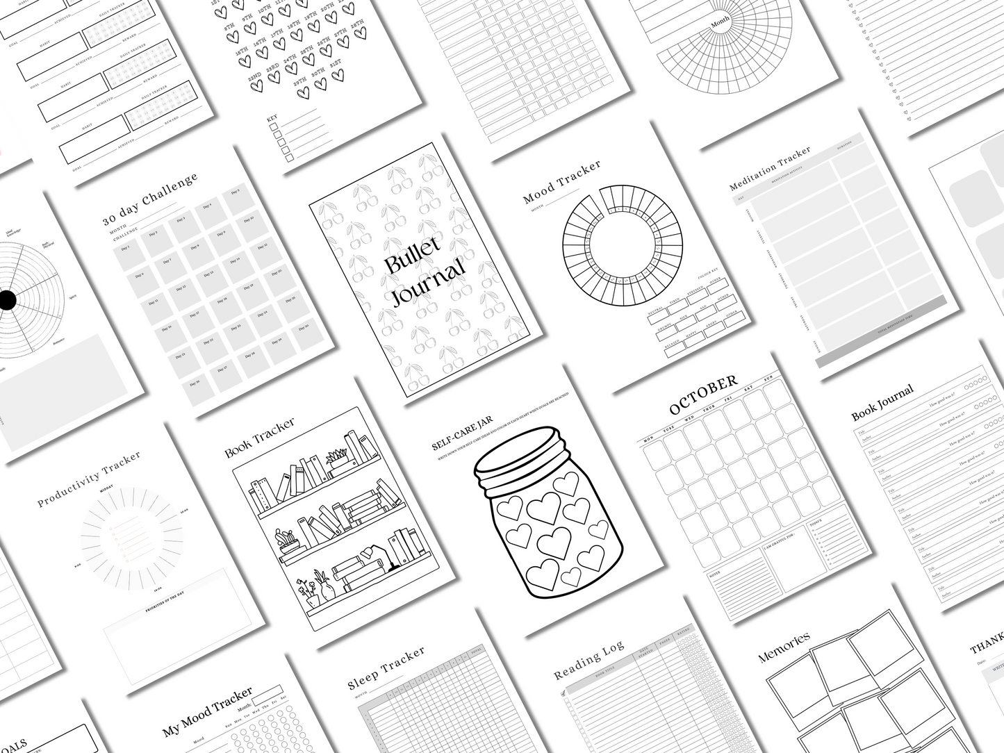 PLR Printable Bullet Journal