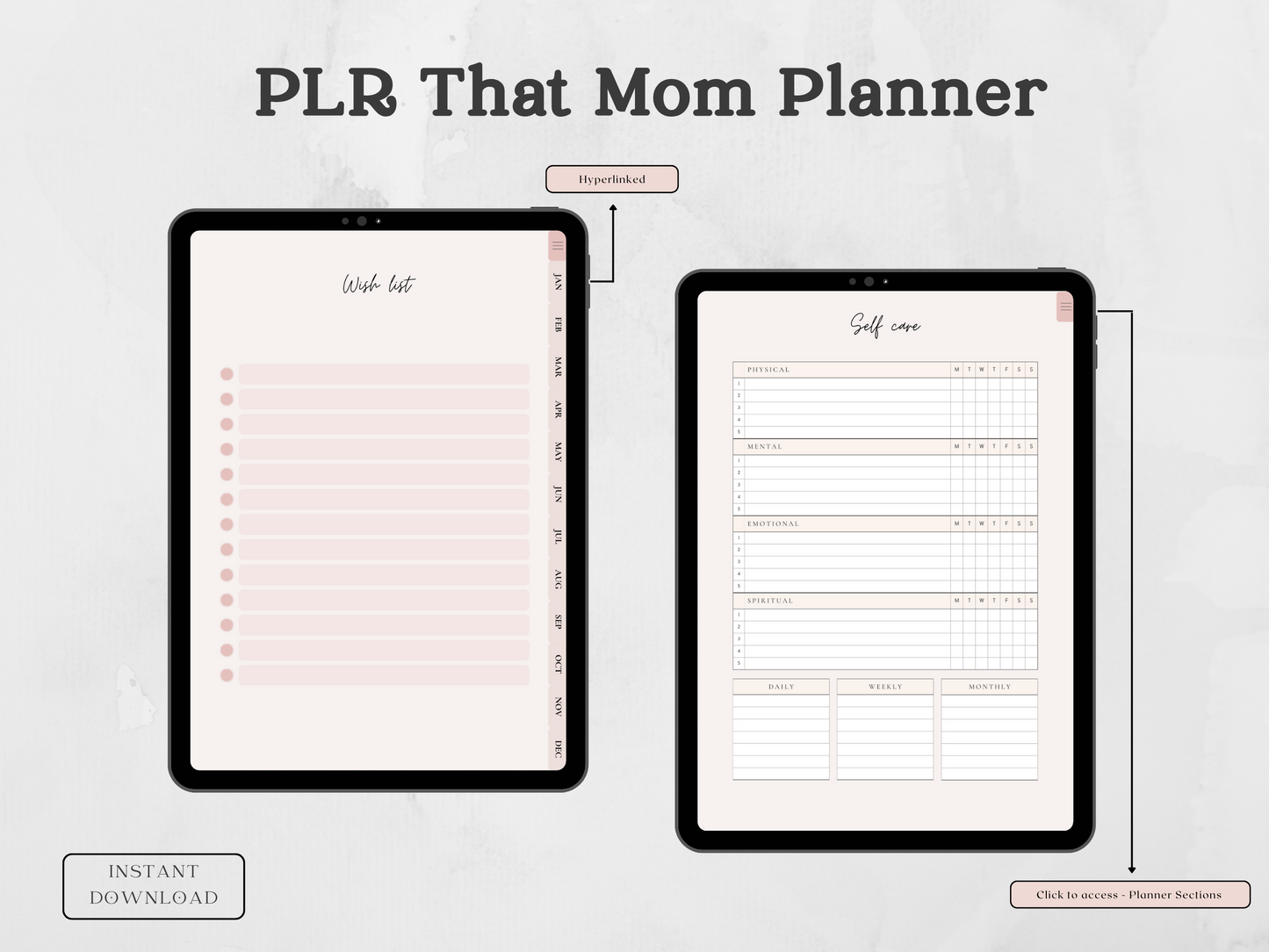 PLR That Mom Planner