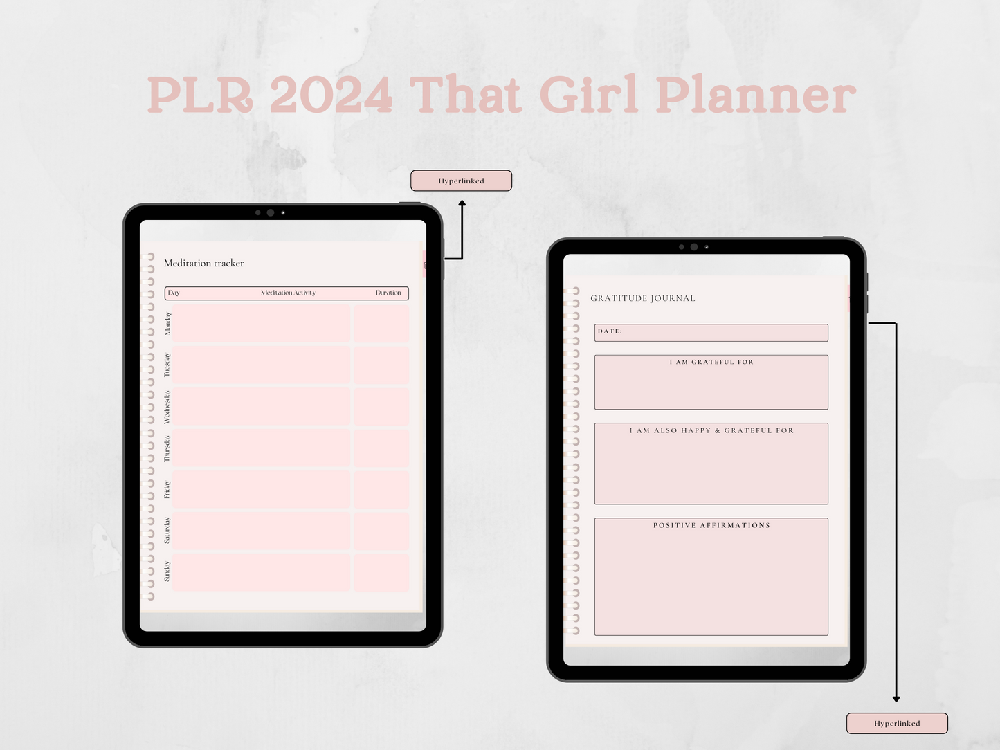 PLR 2024 Digital That Girl Planner