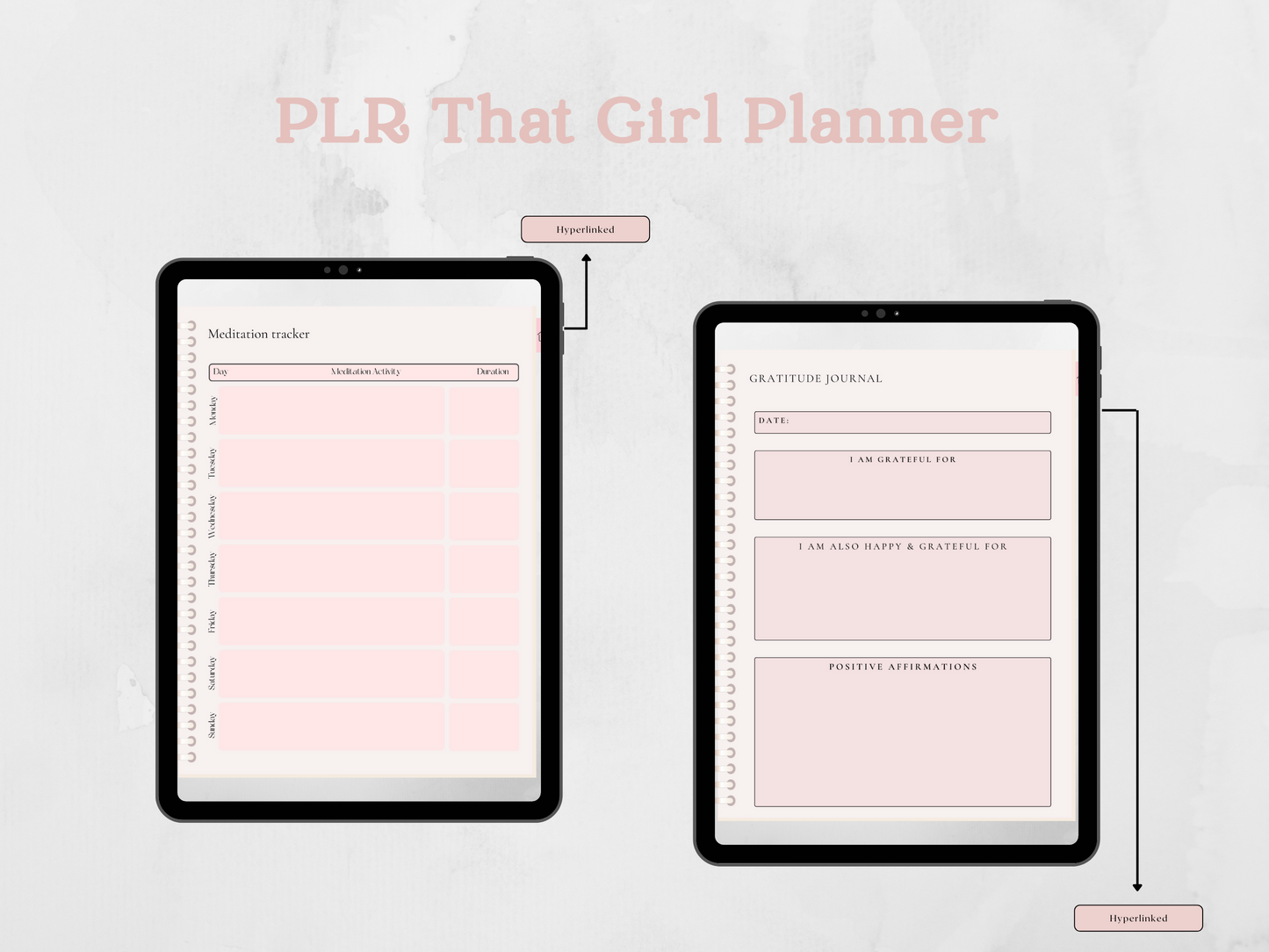 PLR That Girl Planner