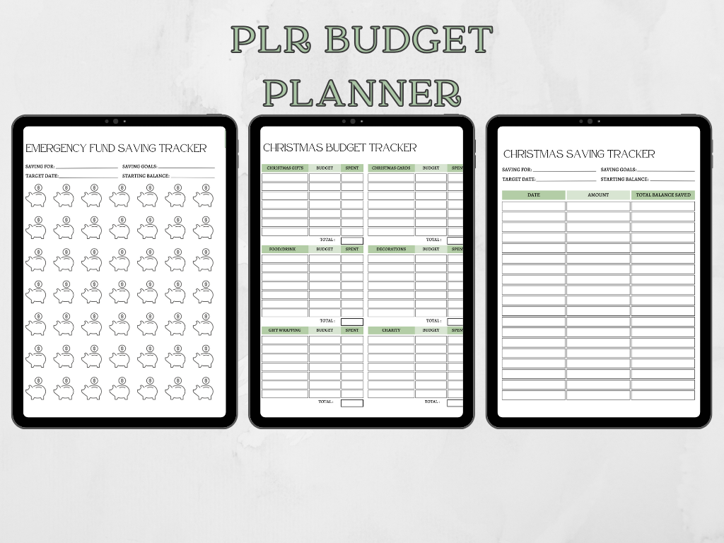 PLR Budget Planner