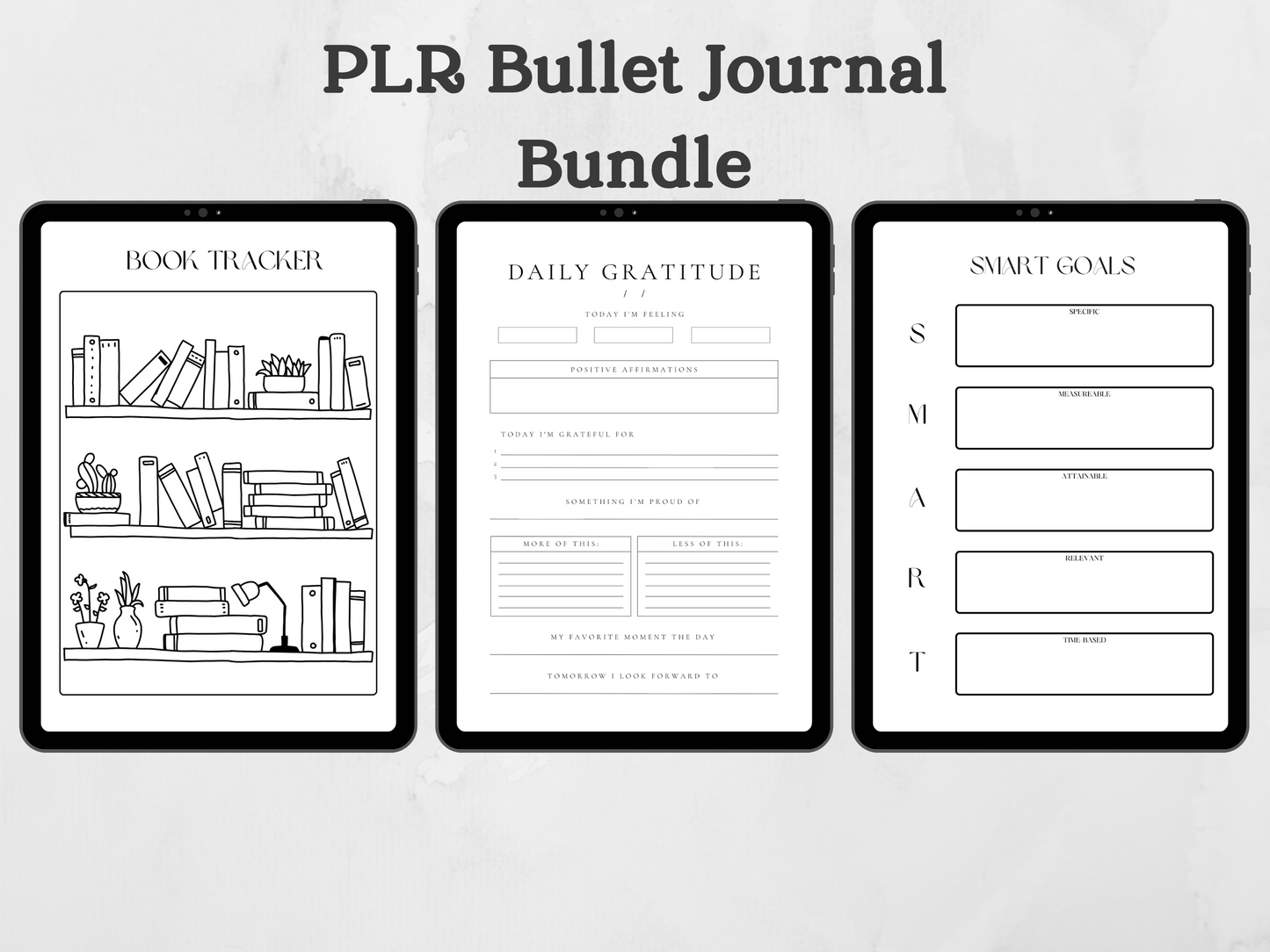 PLR Bullet Journal Bundle