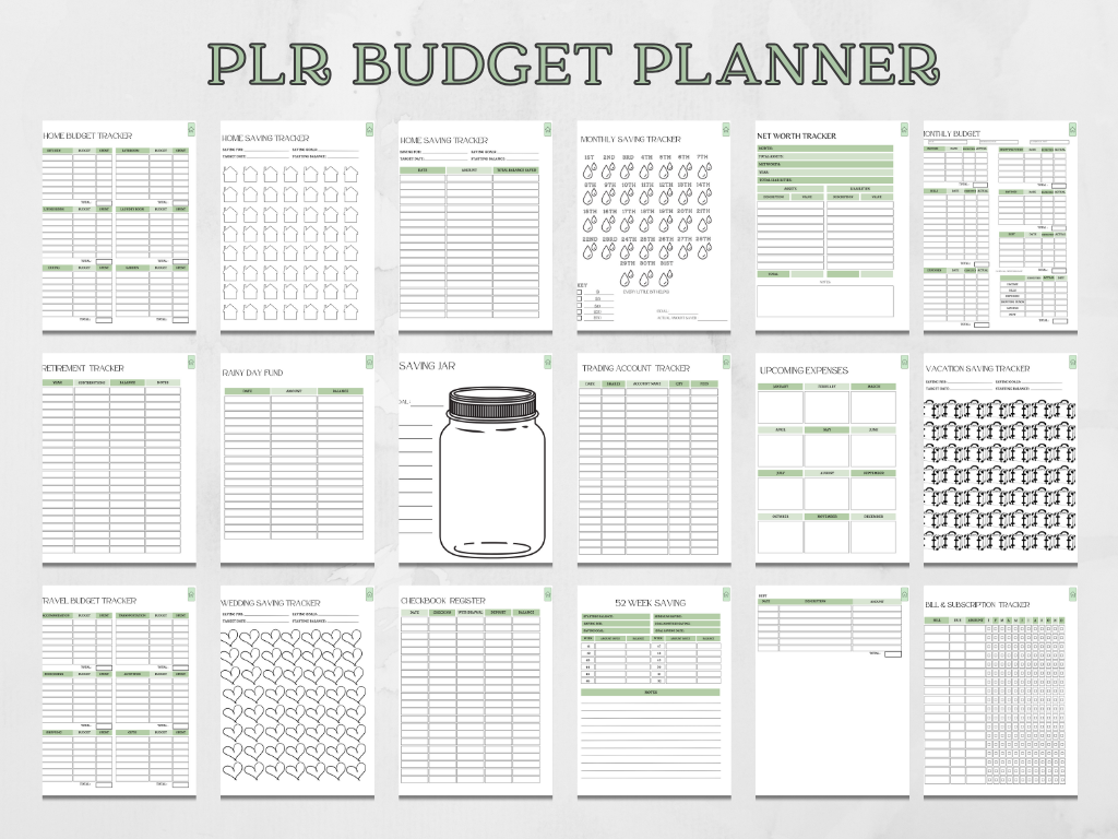 PLR Budget Planner