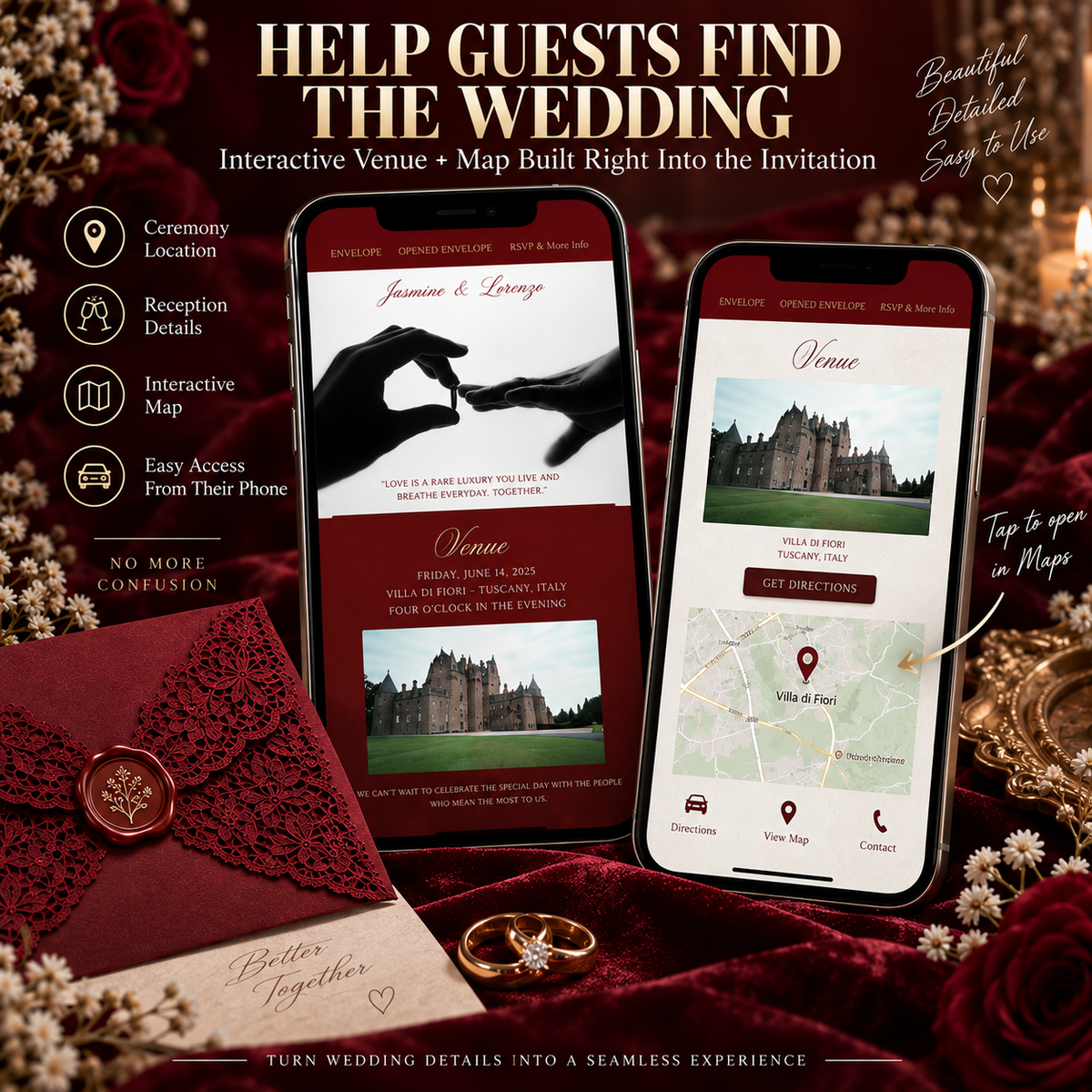 PLR Wedding Invitation Website Template