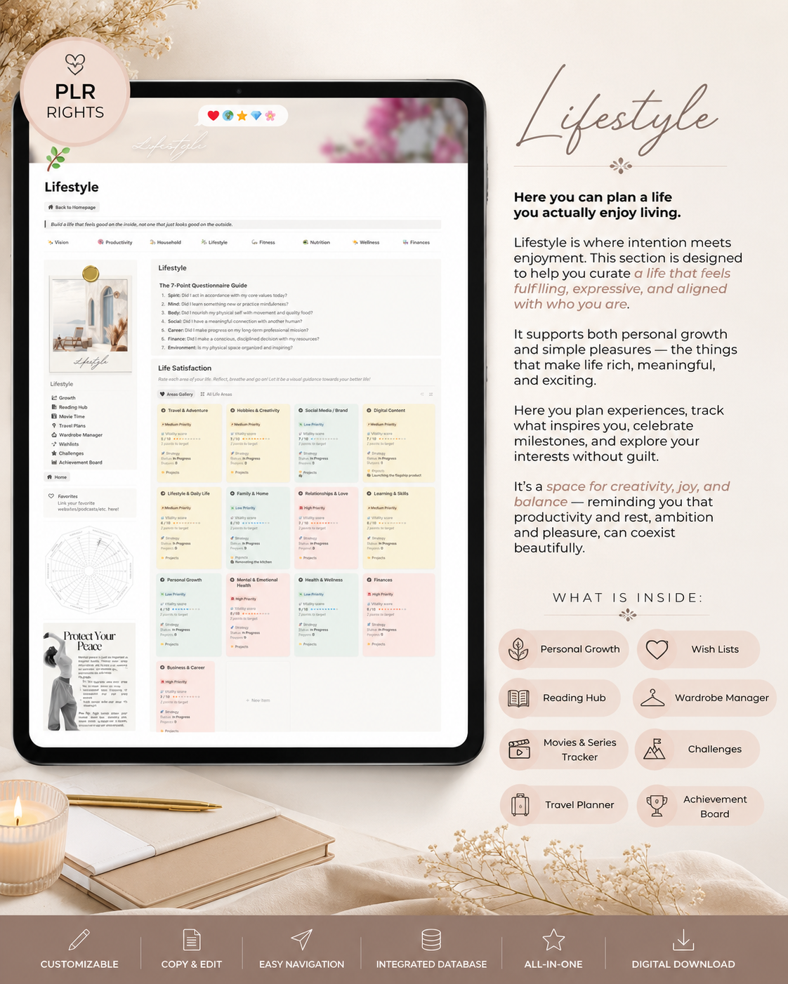 PLR Notion Ultimate Life Planner Template