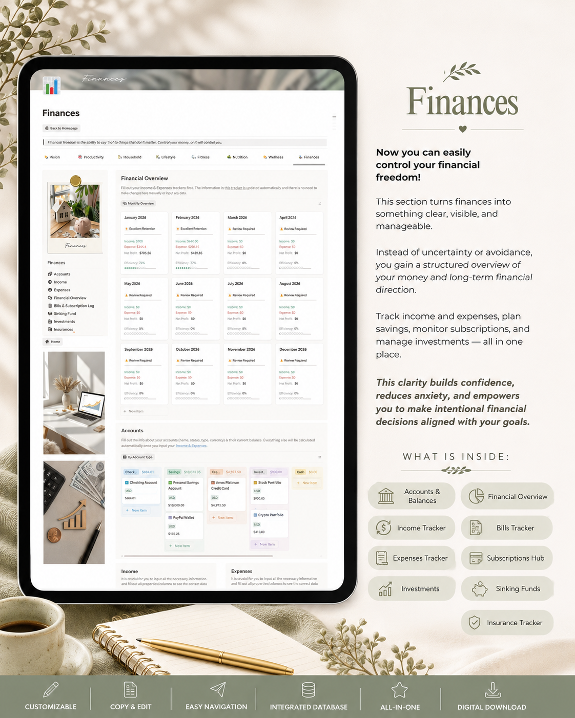 PLR Notion Ultimate Life Planner Template