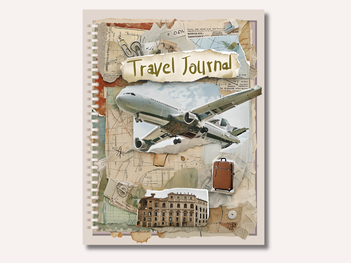 PLR Digital Travel Journal (Junk Journal Look) – Social Cheat Sheet 2.0