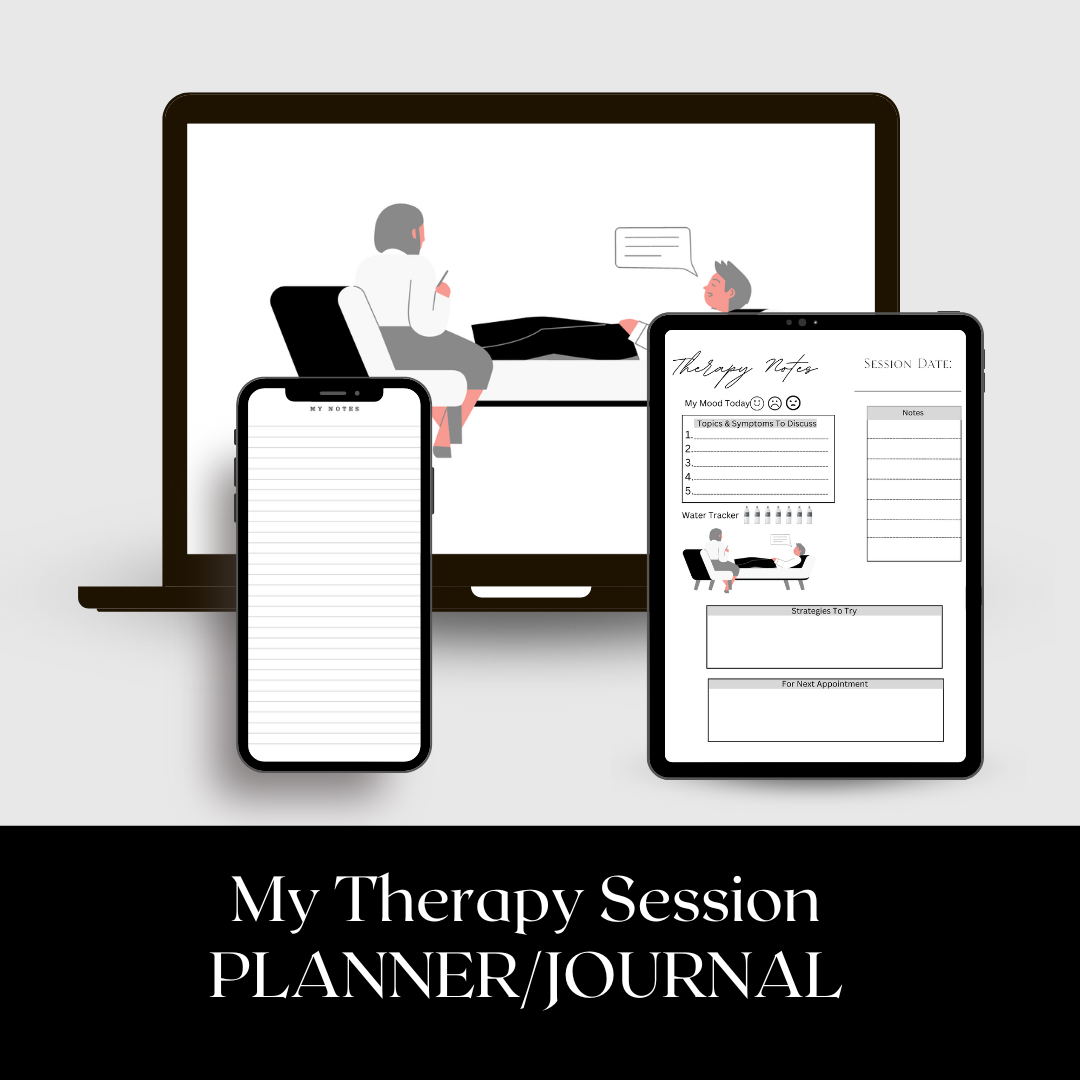 Printable Editable My Therapy Session Planner