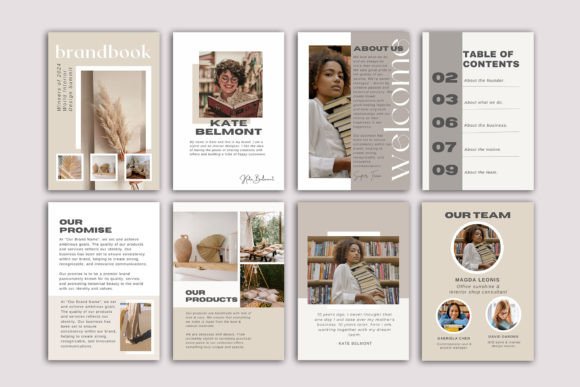 Editable Canva E-book Template